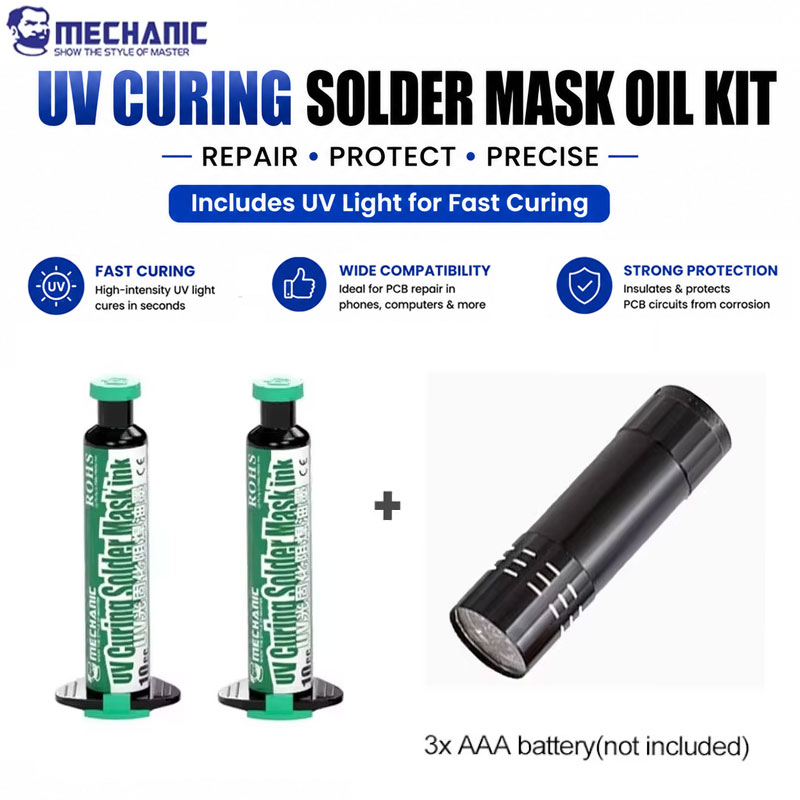 Phone Sanitizer Uv - Kit di Maschera per Saldatura UV