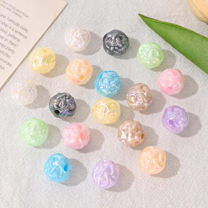 Phone Accessories Beads - 10 Pezzi Perline Acriliche a Forma