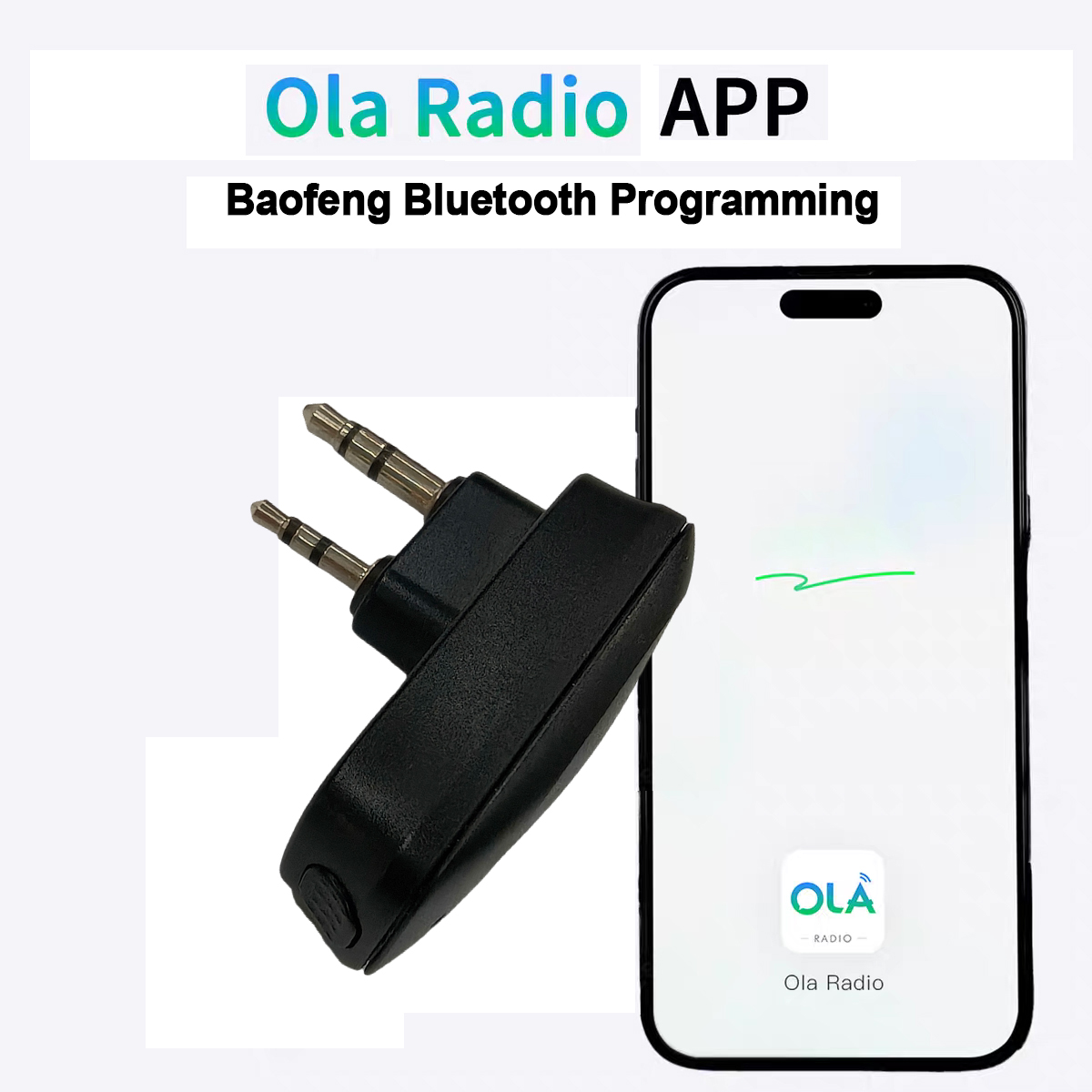 Phone Accessories Types - Adattatore di programmazione Bluetooth wireless BAOFENG