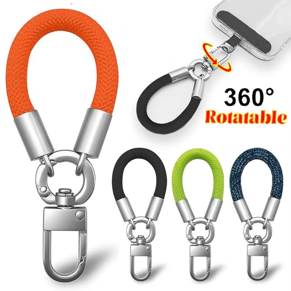 Phone Accessories Keychain - Cordino Universale Portachiavi in Metallo con