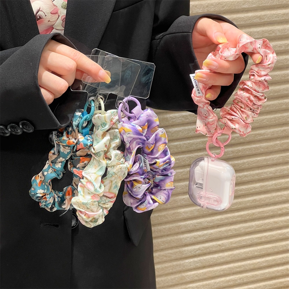 Phone Accessories Keychain - Catenella universale in raso di seta