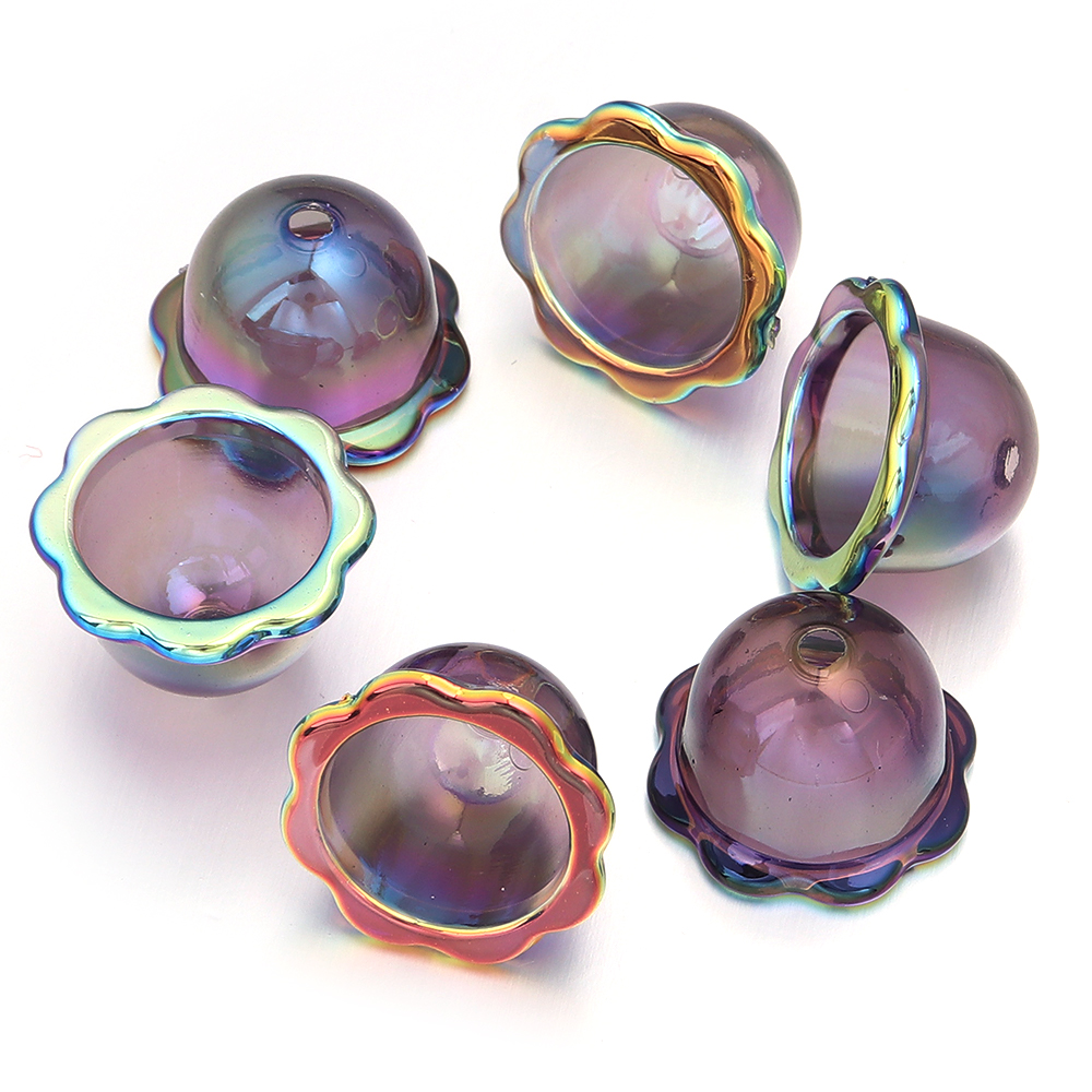 Phone Accessories Beads - 6 pezzi di perline trasparenti con