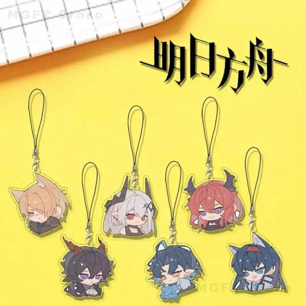 Phone Accessories Keychain - Ebenholz Arknights Lumen Mudrock Cordino per