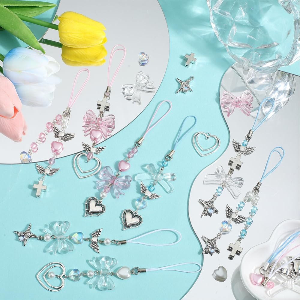 154 pezzi fai da te 8 set kit  - Phone Accessories Beads recensione e prezzo