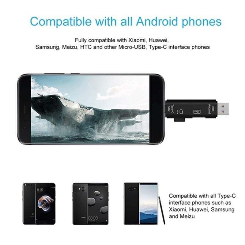 5 in 1 Multifunzione Usb 2.0 T - Phone Accessories Types recensione e prezzo