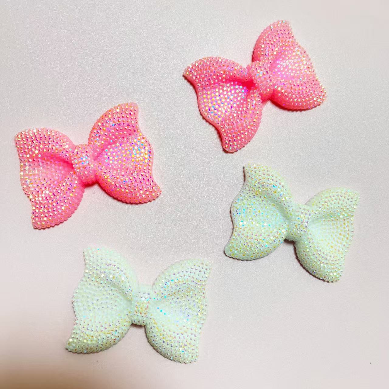 1 pz Y2K Kawaii Bling Pink Bow - Phone Accessories Logo Design recensione e prezzo