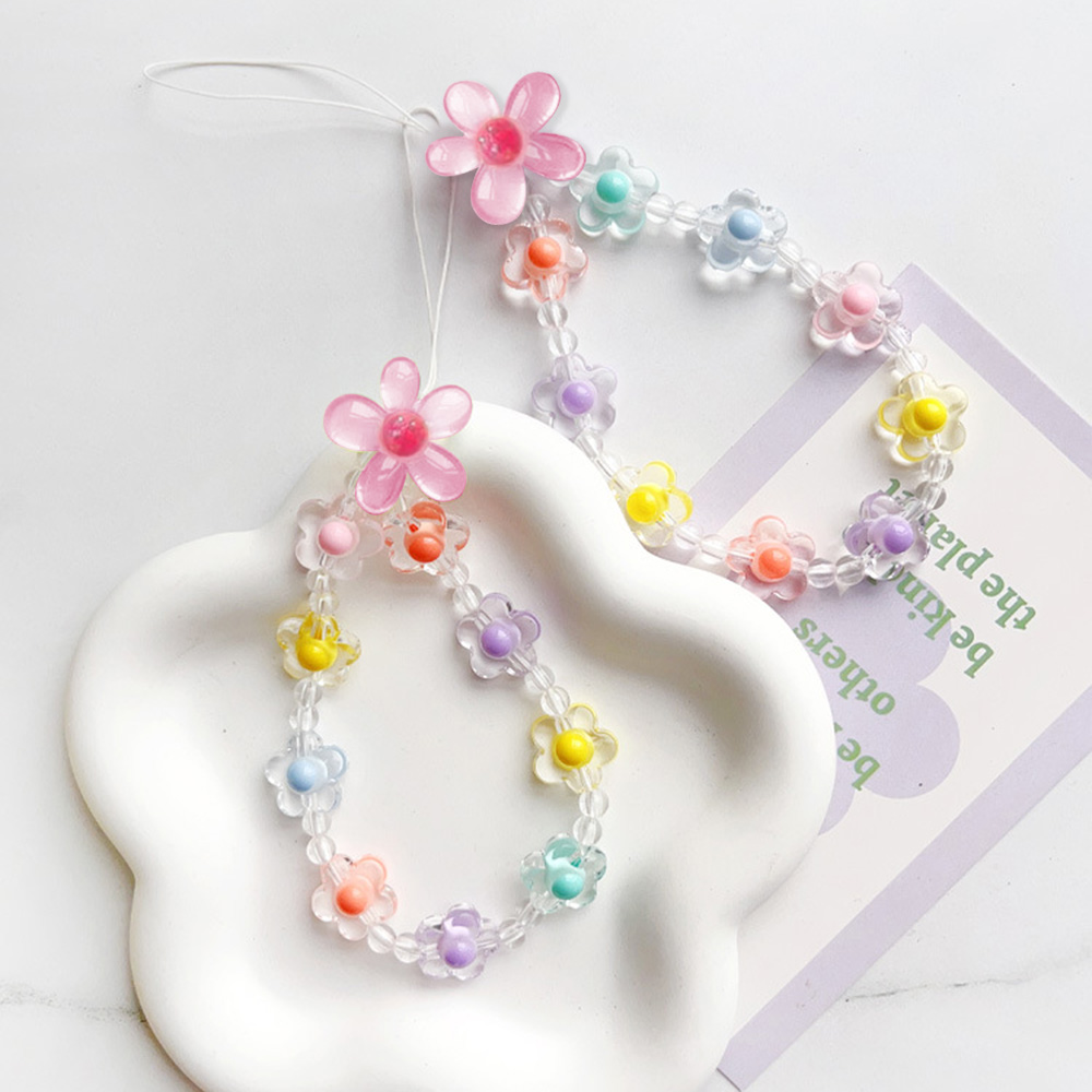 Perline colorate di fiori di s - Phone Accessories Keychain recensione e prezzo