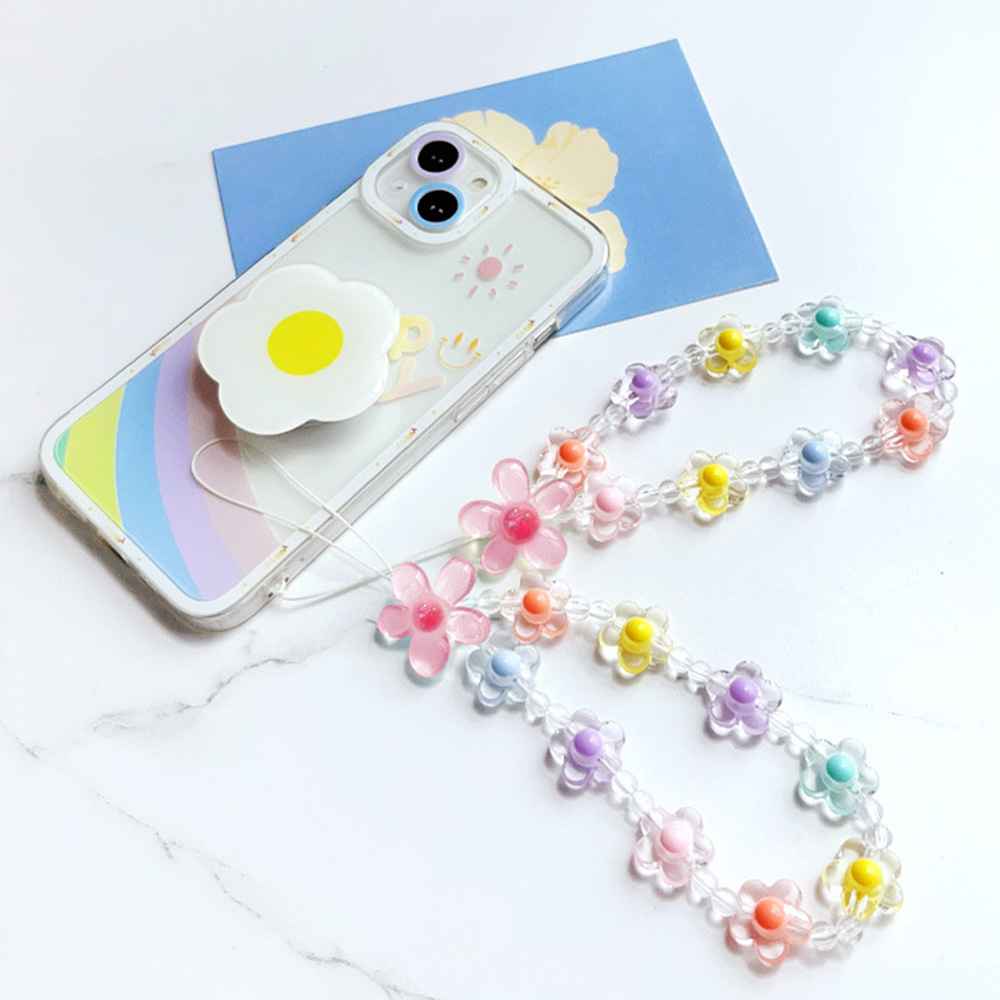Perline colorate di fiori di s - Phone Accessories Keychain recensione e prezzo